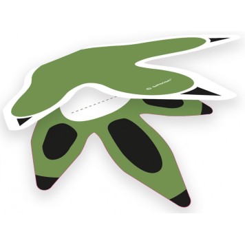 Dinosaur Happy place card set, 8 pcs