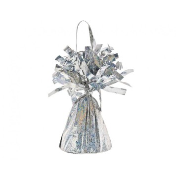 Colour Holographic Silver, Silver balloon, balloon weight