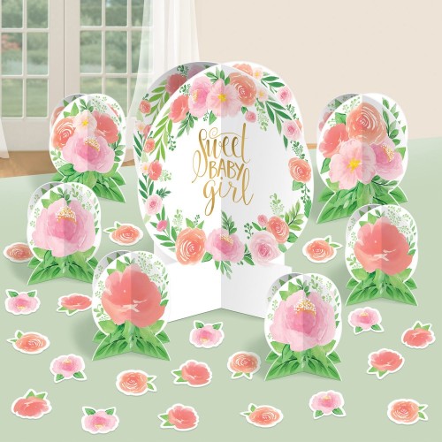 Baby Floral Table Decoration Set