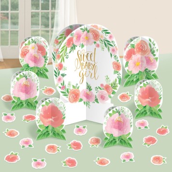 Baby Floral Table Decoration Set