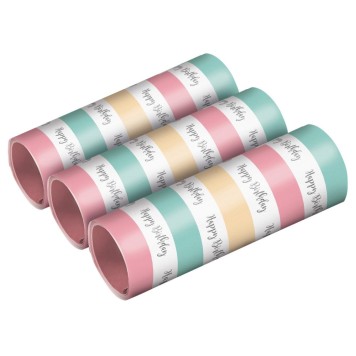Happy Birthday Happy Birthday Streamer Set of 3