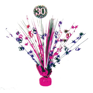 Happy Birthday Happy Birthday Pink 30 Table Decoration 45.7 cm