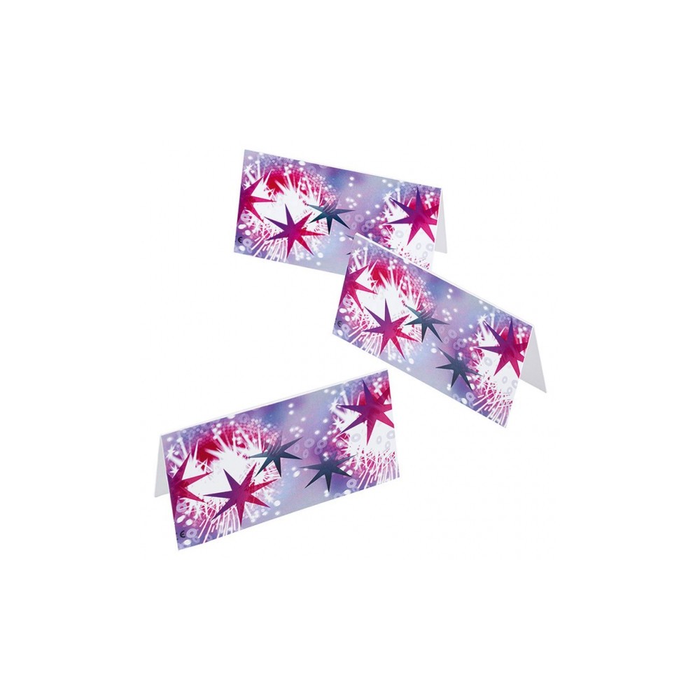 Happy New Year Place Card Happy New Year Pack of 6