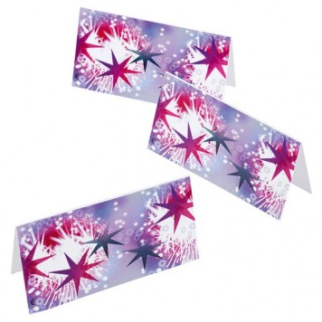 Happy New Year Place Card Happy New Year Pack of 6