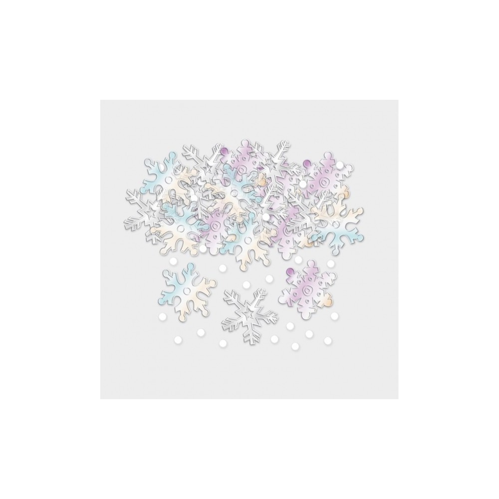 Christmas Snowflake Confetti