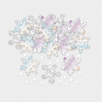 Christmas Snowflake Confetti