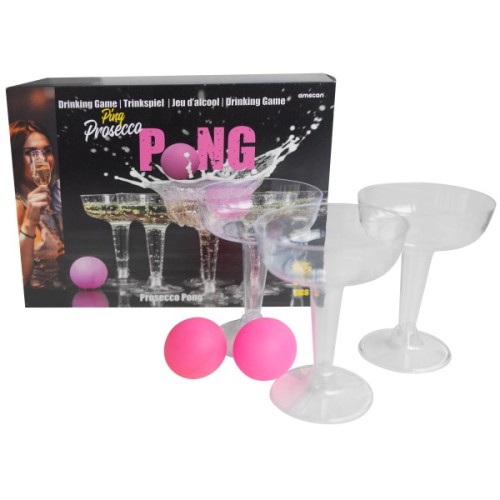 Party Prosecco Pong Drinking Game 15-piece