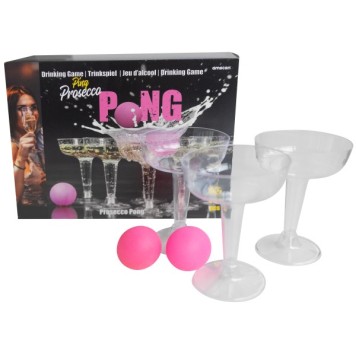 Party Prosecco Pong Drinking Game 15-piece