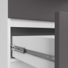 KOMODA K160 10SZ CLP PK BIAŁY / SZARY