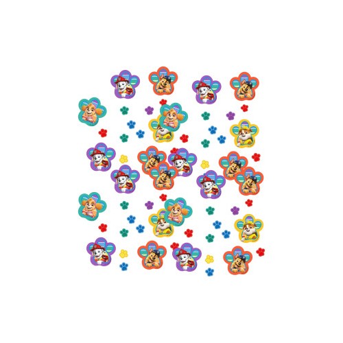 Paw Patrol Paw confetti