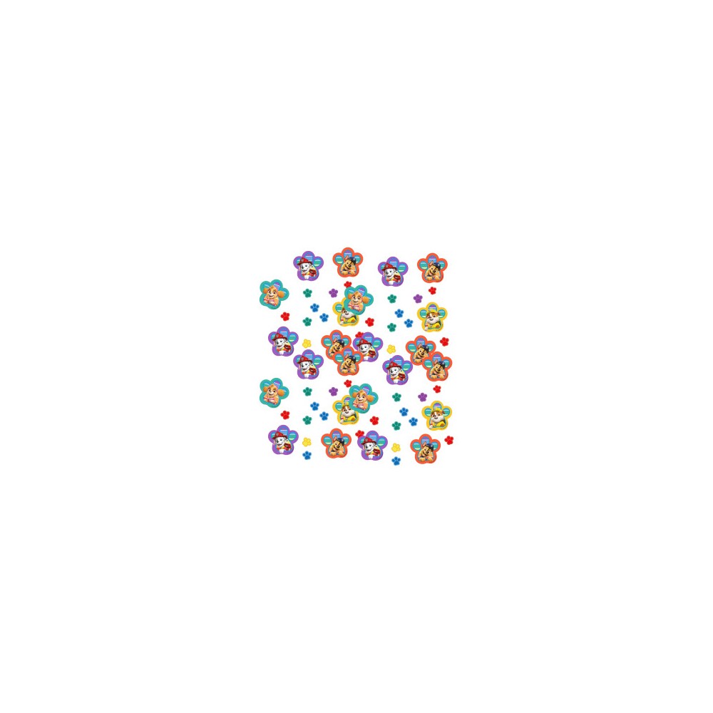 Paw Patrol Paw confetti