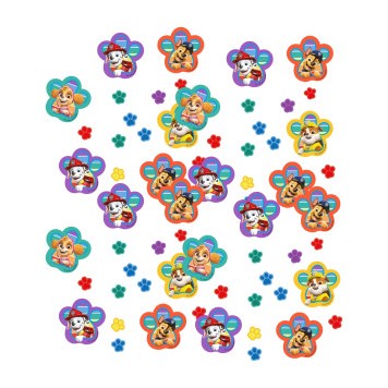 Paw Patrol Paw confetti