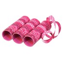Colour Pink Streamer Pack of 3