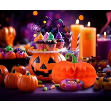 Halloween Pumpkin, Decorative Pumpkin 30 cm