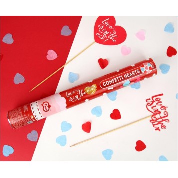 Love Love is in the air confetti cannon 40 cm