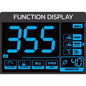 SPAWARKA INWERTOROWA RED TECHNIC RTSIT0003 355A