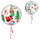 Christmas Christmas, i Globe Foil Balloon 40 cm