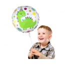 Dinosaur Party sphere foil balloon 36 cm