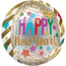 Happy New Year Happy New Year Foil Balloon 40 cm