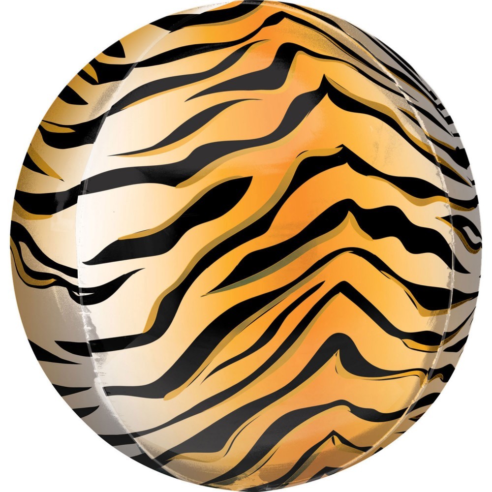 Animals Tiger Print Foil Balloon 40 cm