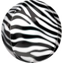 Animals Zebra Patterned Foil Balloon 40 cm