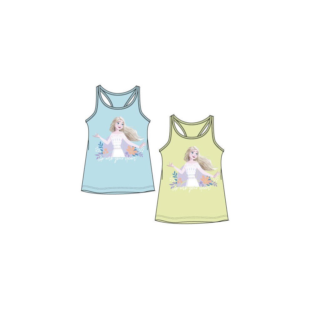 Disney Frozen Elsa kids short t-shirt, top 4-8 years