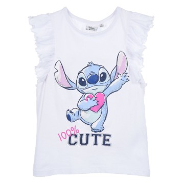 Disney Lilo and Stitch Cute children's short t-shirt, top 3-8 years