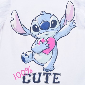 Disney Lilo and Stitch Cute children's short t-shirt, top 3-8 years