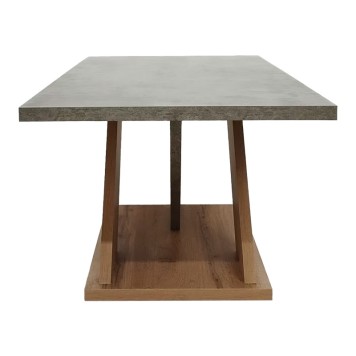 Coffee table Solange pakoworld sonoma-grey color 110x55x47.5cm