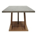Coffee table Solange pakoworld sonoma-grey color 110x55x47.5cm
