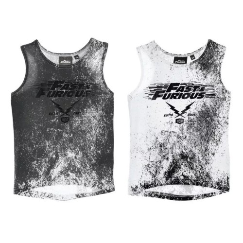 Fast and Furious Grey children's sleeveless shirt 6-12 years