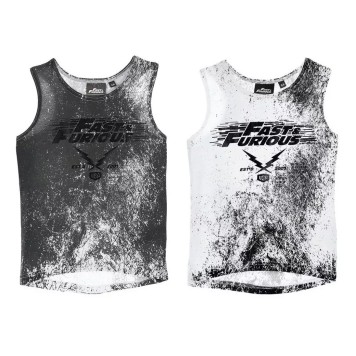 Fast and Furious Grey children's sleeveless shirt 6-12 years