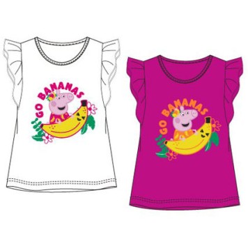 Peppa Pig Bananas children's short shirt, top 3-6 years