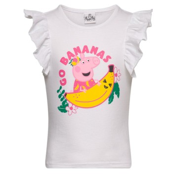 Peppa Pig Bananas children's short shirt, top 3-6 years