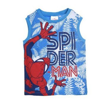 Spiderman Leaf Blue children's short t-shirt, top 6 years /116 cm