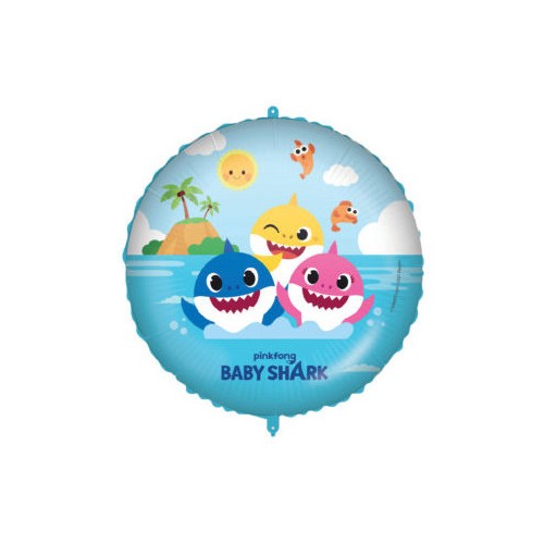 Baby Shark Fun in the Sun foil balloon 46 cm
