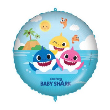 Baby Shark Fun in the Sun foil balloon 46 cm