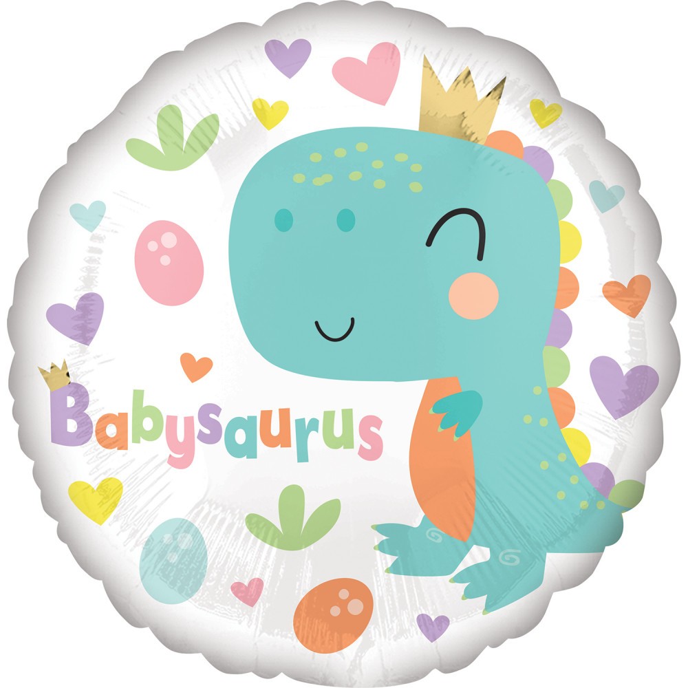 Dinosaur Babysaurus foil balloon 43 cm