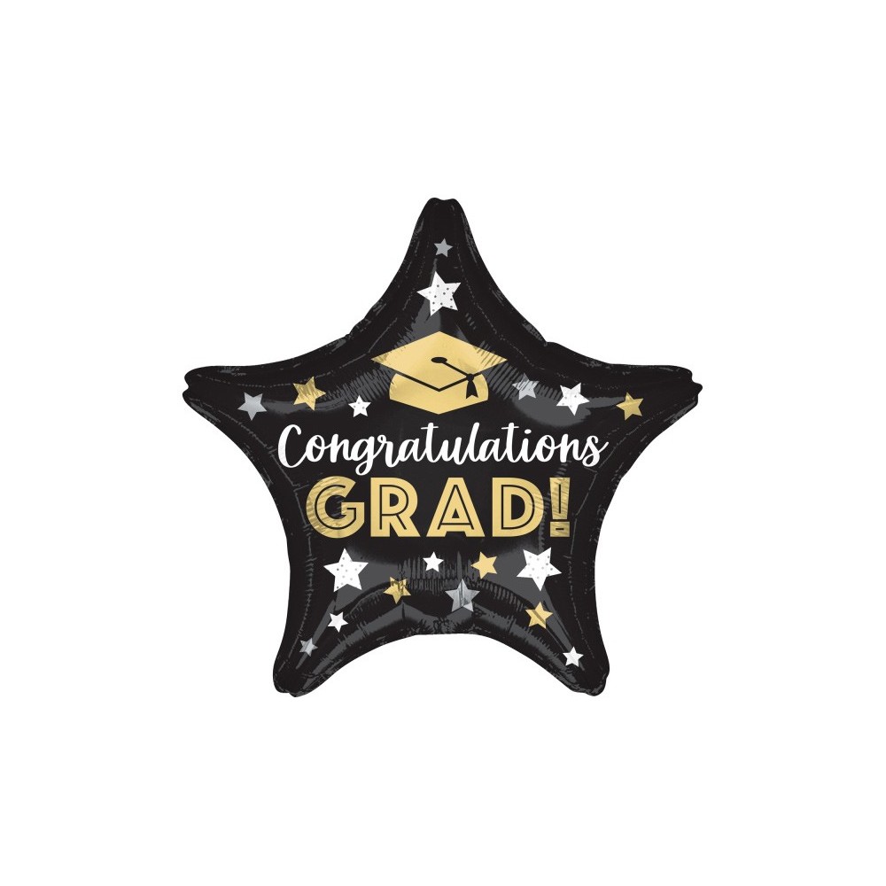 Graduation 43 cm foil balloon