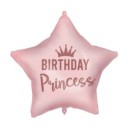 Happy Birthday Birthday Princess Pink Foil Balloon 46 cm