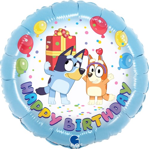 Bluey Party foil balloon 46 cm