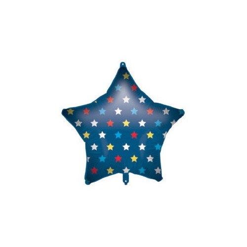 Star Blue Star foil balloon 46 cm