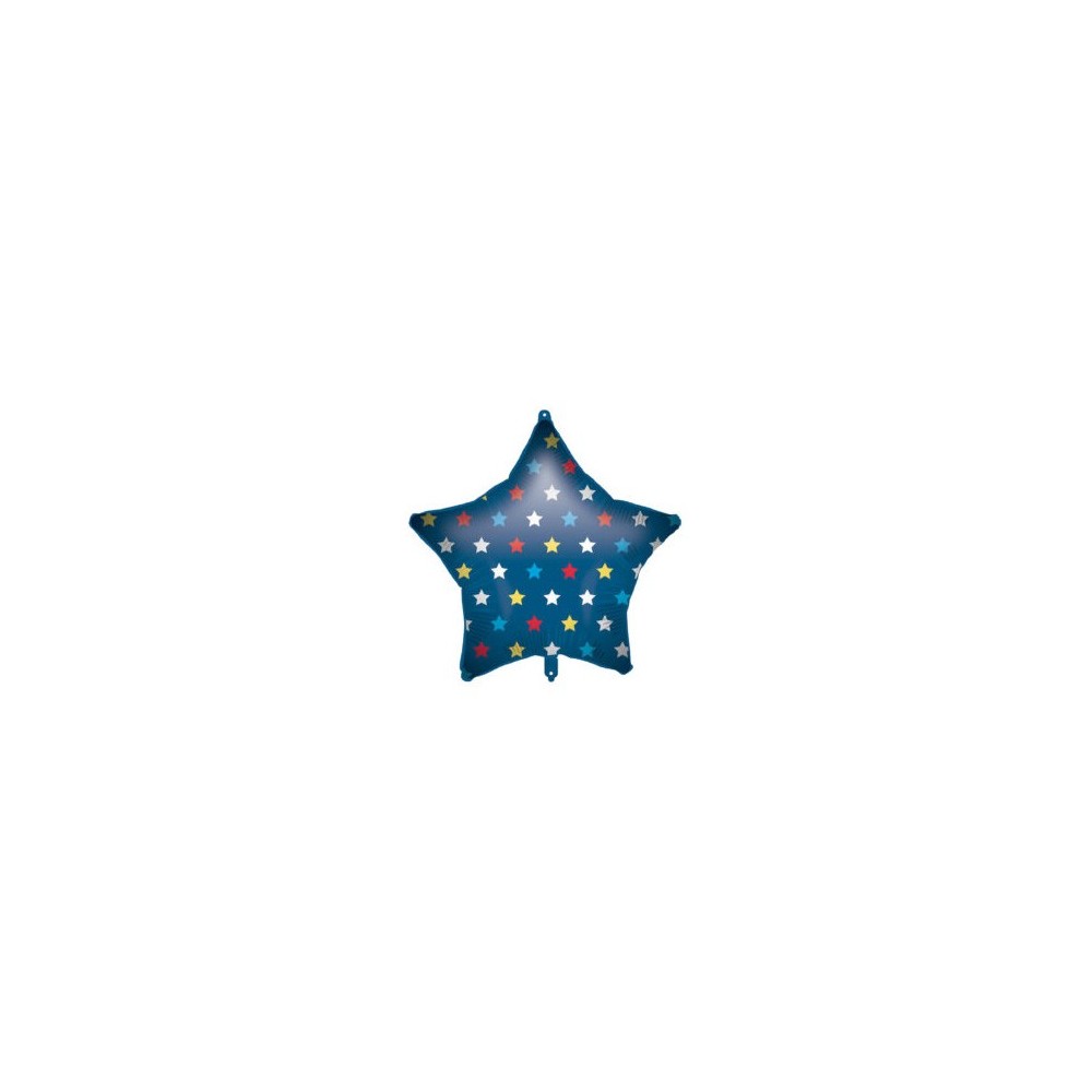 Star Blue Star foil balloon 46 cm