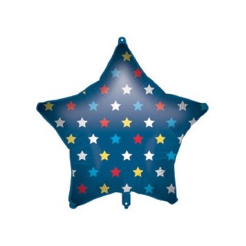Star Blue Star foil balloon 46 cm