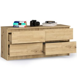 KOMODA K120 4SZ CLP DĄB ARTISAN