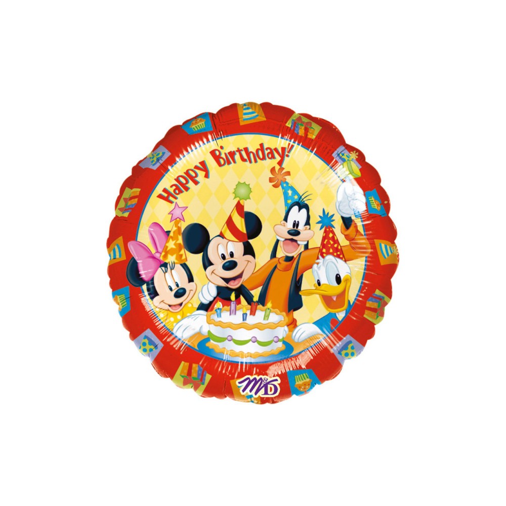 Disney Mickey  Happy foil balloon 43 cm