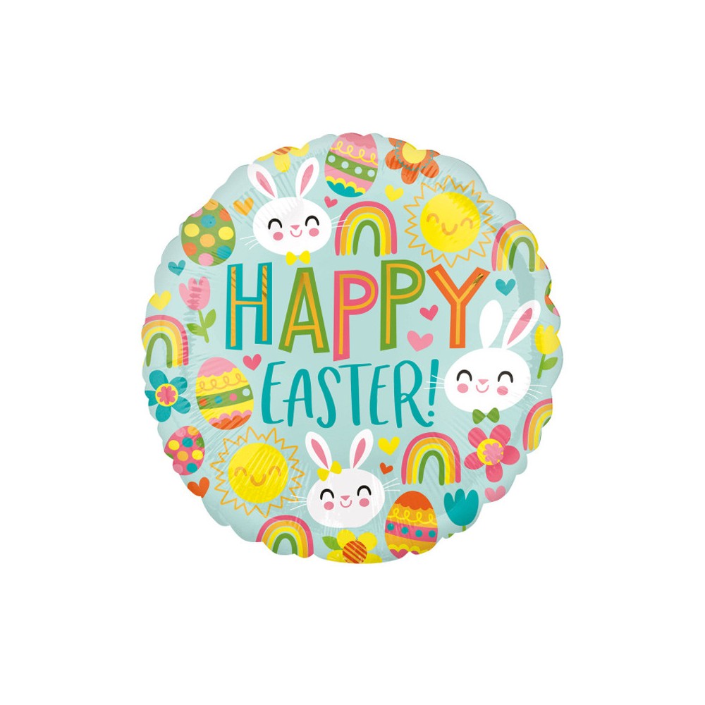 Easter Easter Icons, Foil Balloon 43 cm