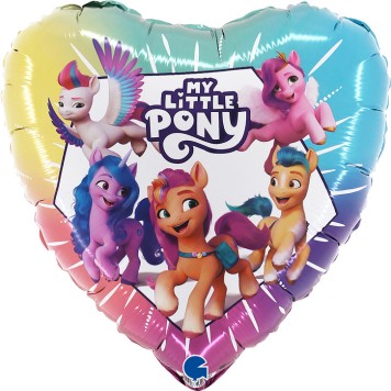 My Little Pony Heart foil balloon 46 cm