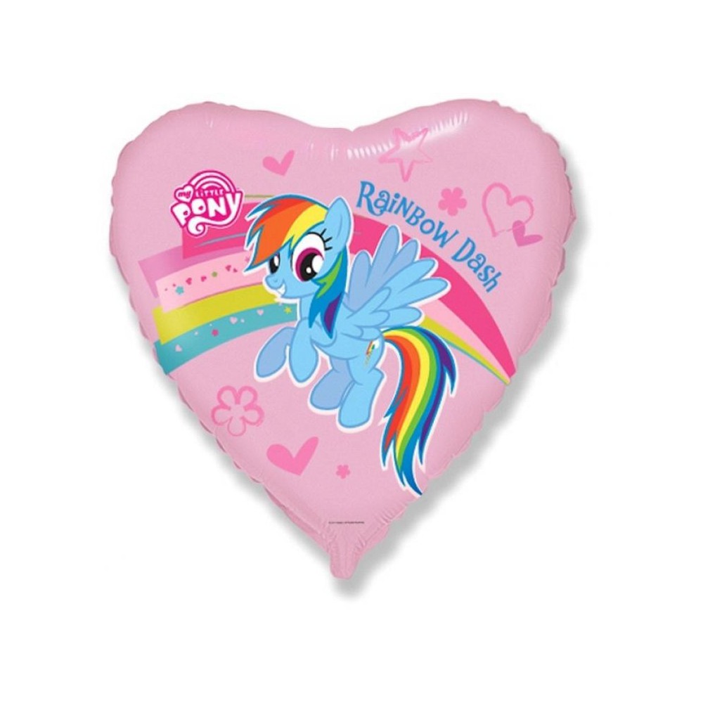 My Little Pony Rainbow foil balloon 45 cm