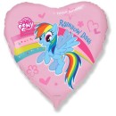 My Little Pony Rainbow foil balloon 45 cm